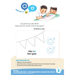 Bộ tranh cô hướng dẫn trẻ 4 - 5 tuổi nhận biết và làm quen với chữ cái (Theo Chương trình Giáo dục mầm non)
