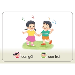 Lô tô giáo dục giới dành cho trẻ mầm non