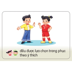 Lô tô giáo dục giới dành cho trẻ mầm non