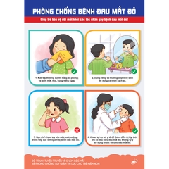 Bộ tranh tuyên truyền về chăm sóc mắt và phòng chống suy giảm thị lực cho trẻ mầm non