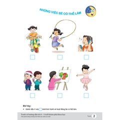 Tranh cô hướng dẫn trẻ 4 - 5 tuổi khám phá khoa học (Theo định hướng Chương trình Giáo dục mầm non mới)