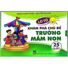 Lô tô khám phá chủ đề trường mầm non