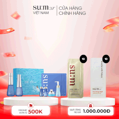 Bộ cấp nước dưỡng da căng mướt chuyên sâu Su:m37 Water-full 2PCS Sepcial set