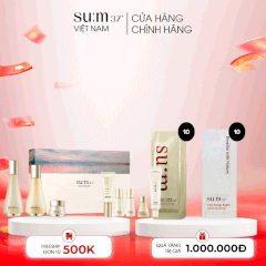 Bộ dưỡng da nước thần Su:m37 Secret Essence 3PCS