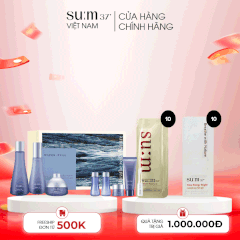 Bộ Dưỡng Da Sum37 Water-full 3pcs Breath With Nature Y23