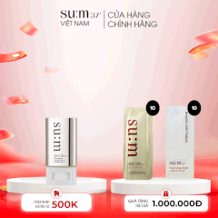 Lăn chống nắng Su:m 37 Sun-Away Velvet Sun Stick SPF50 18g