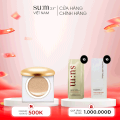 Phấn Nước Trang Điểm Su:m37 Secret Cushion Essence