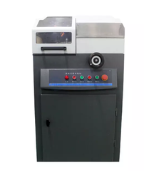 Máy cắt mẫu kim loại chính xác với tay quay kiểu xoay