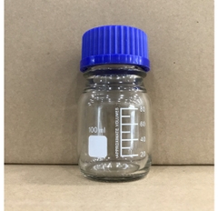 chai trung tính trắng nắp vặn 100ml