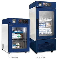 Tủ mát bảo quản mẫu cửa kính 2 - 10oC, 295 lít LCV-202GR Daihan Labtech
