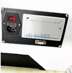Máy đo độ cứng Brinell kỹ thuật số với tháp xoay 5 vị trí, ba đầu ấn và hai vật kính.