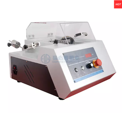 Máy cắt mẫu luyện kim chính xác dùng để cắt mạch in PCB và linh kiện bán dẫn SMT.