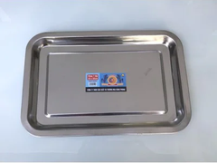 Khay inox sâu 2cm
