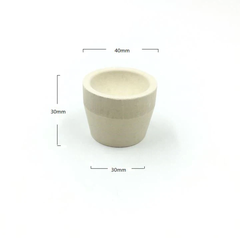 Cốc nung magnesit 6A 40g dùng để phân tích bằng phương pháp nung chảy.