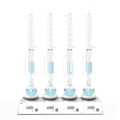 Máy khuấy từ gia nhiệt hiện số 4 vị trí MS-H280-S4 DLAB