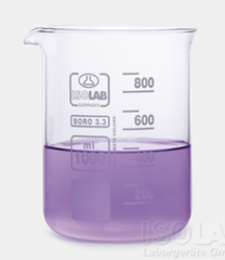 Cốc thủy tinh thấp thành ISOLAB
