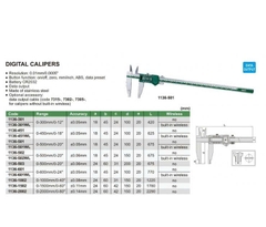 Thước cặp điện tử INSIZE 1136-601 (600mm, 0.01mm)