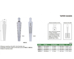 Thước đo khe hở Insize 4833-2