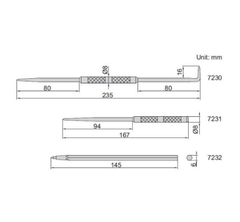 Mũi vạch dấu Insize 7231