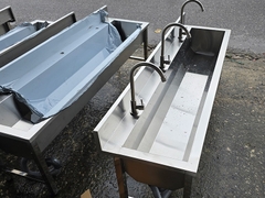 Bồn rửa tay inox dùng cho trường mầm non, tiểu học