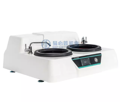 Máy mài và đánh bóng mẫu luyện kim hai đĩa sản xuất tại Trung Quốc với giá thành thấp