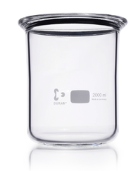 Cốc Phản Ứng Gờ Bằng Có Rãnh - DURAN®