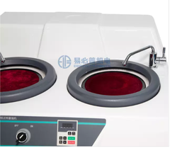 Máy mài và đánh bóng mẫu hai tấm làm việc