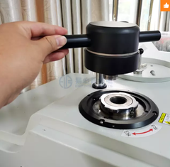 Máy khảm mẫu kim loại tự động, máy khảm nóng