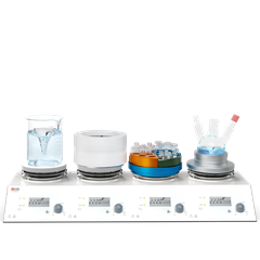 Máy khuấy từ gia nhiệt hiện số 4 vị trí MS-H280-S4 DLAB