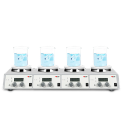 Máy khuấy từ gia nhiệt hiện số 4 vị trí MS-H340-S4 DLAB