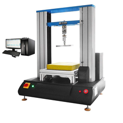 Máy kiểm tra độ cứng nén/ấn lõm (IFD) của vật liệu xốp/bọt.