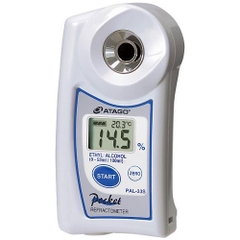 Khúc xạ kế đo Ethyl alcohol/Nhiệt độ điện tử hiện số Model: PAL-33S