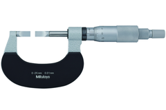 Panme đo rãnh 0-25mm x 0.01 kiểu B Mitutoyo, 122-111-10