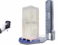 Máy đóng gói pallet bàn xoay tiêu chuẩn loại E