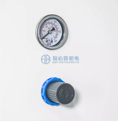 Máy mài đánh bóng tự động luyện kim với sáu giá đỡ mẫu.