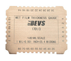 Thước đo độ dày màng ướt BEVS 1701/3 (Nhôm)