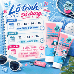 Kem Khử Mùi Giảm Tiết Mồ Hôi Bốn Mùa Pop Pinkee - 35g