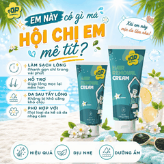 Kem Tẩy Lông Pop Pinkee Nhẹ Dịu, Tẩy Lông Êm Ái - 100g