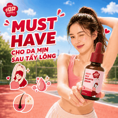 Tinh Chất Dưỡng Mịn Và Hỗ Trợ Chậm Mọc Lông POP Pinkee – Cho Da Êm Dịu Sau Tẩy Lông - 30ml