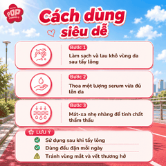 Tinh Chất Dưỡng Mịn Và Hỗ Trợ Chậm Mọc Lông POP Pinkee – Cho Da Êm Dịu Sau Tẩy Lông - 30ml