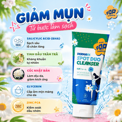 Sữa Rửa Mặt Chăm Sóc Da Mụn Pop Pinkee - Sạch Sâu, Dịu Nhẹ, Sáng Mịn Làn Da - 120g
