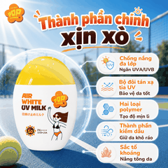 Sữa Chống Nắng Air White UV Milk Pop Pinkee - 55ml