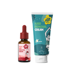 Combo Kem Tẩy Lông Và Serum Dưỡng Mịn Sau Tẩy Lông - Tuýp 50g