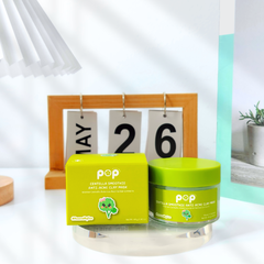 Mặt Nạ Đất Sét Rau Má Ngừa Mụn Mịn Da