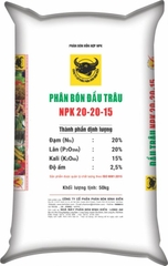 PHÂN BÓN NPK ĐẦU TRÂU 20-20-15