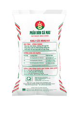 PHÂN BÓN KALI MIỂNG ĐỎ CÀ MAU 61