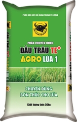 PHÂN BÓN ĐẦU TRÂU TE + AGRO LÚA 1