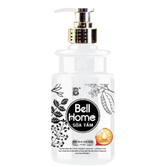Sữa tắm BELL ĐỨC BIO NANO 500ml Chai Pết tròn Trắng Mới