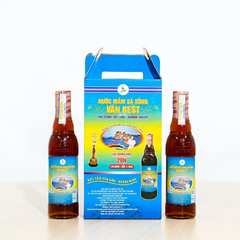 Nước mắm sá sùng 28N - hộp xanh 2c 350ml