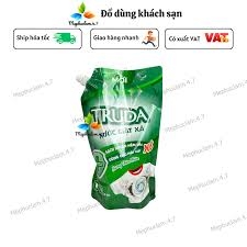 Túi Nước giặt xả TRUDA 1kg - Xanh lá